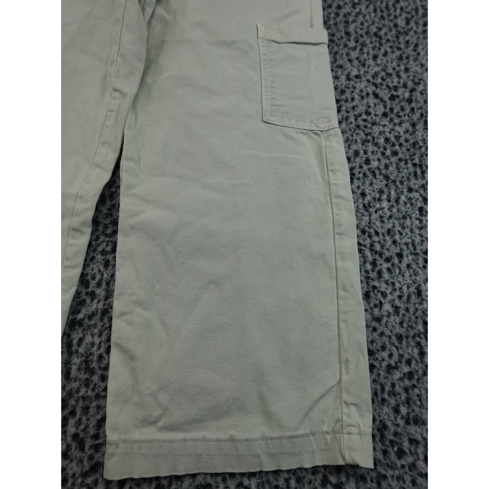 Marine Layer Cargo Pants Womens 6 Beige Wide Leg Utility Cotton Blend - Picture 3 of 13